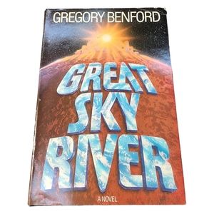Great Sky River by Gregory Benford Vintage SciFi Fantasy Hardcover Book